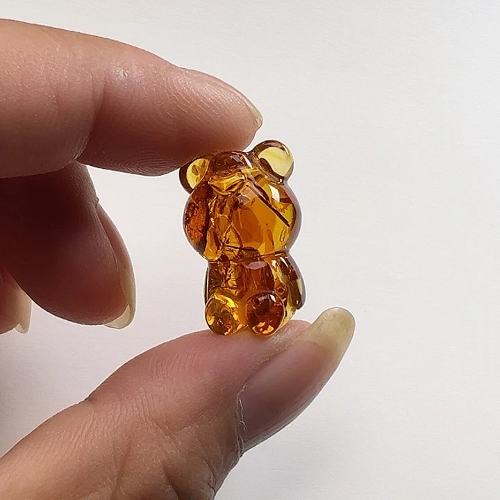 琥珀（花珀）未镶嵌颈饰