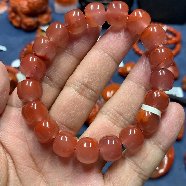 手串未镶嵌南红玛瑙12mm+