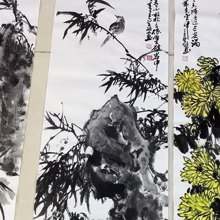 国画张圣敏先生纯手绘作品