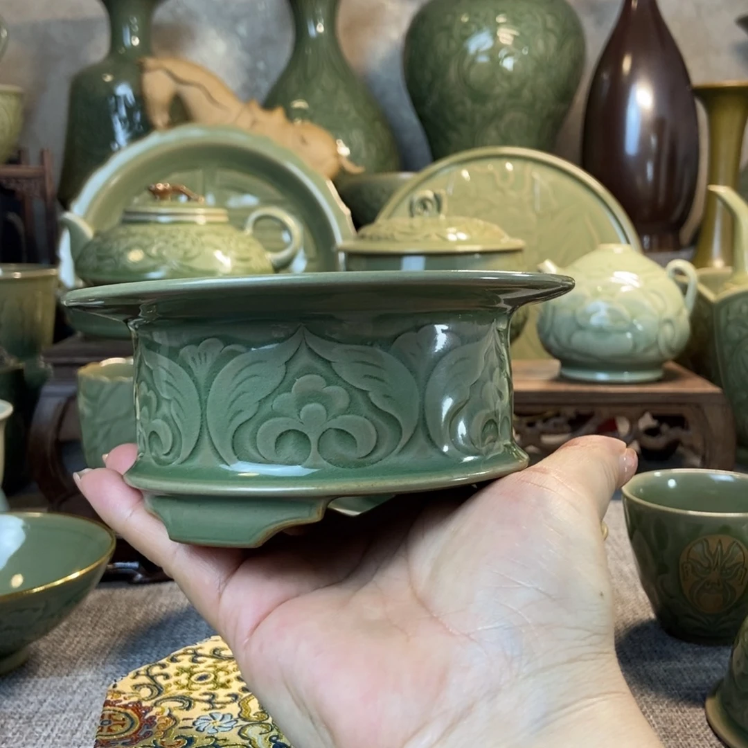 耀州窑全手工香炉