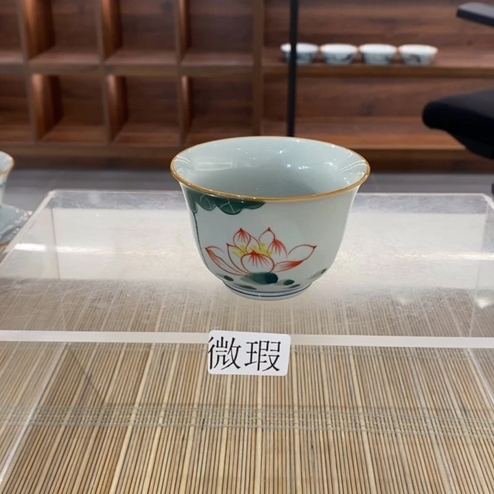 釉下老陶泥手工绘制