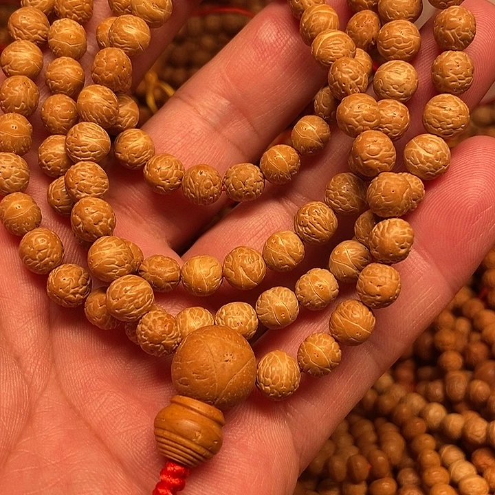 泡***哦手串凤眼菩提酸枣核