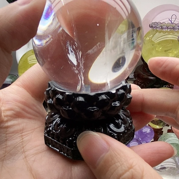 未镶嵌珠宝半成品水晶喜*笑14