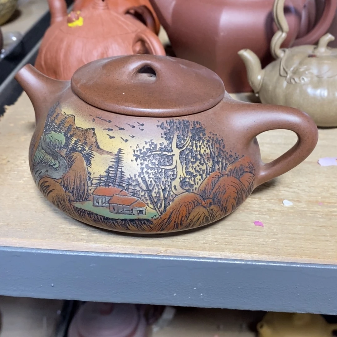紫砂茶壶原矿手工95