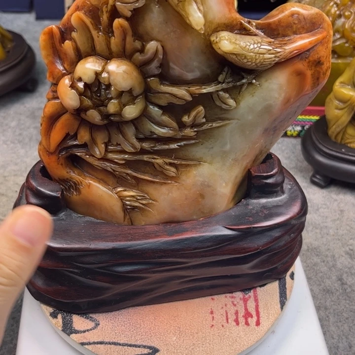 寿山石印石686554