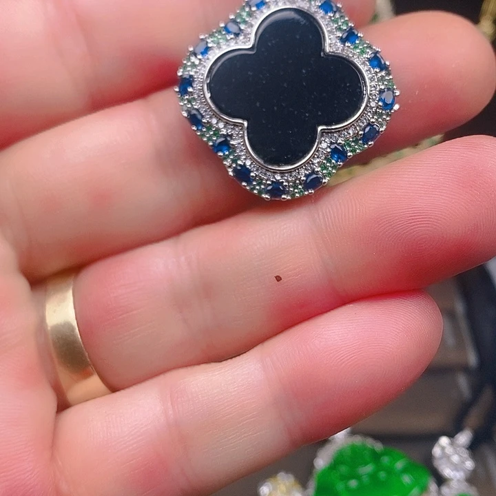 翡翠未镶嵌颈饰天然a货翡翠