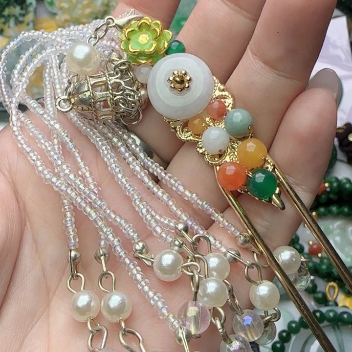 翡翠未镶嵌颈饰天然A货53