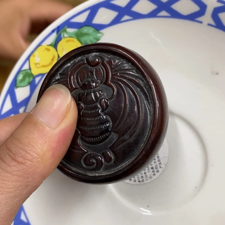 瓷中古工艺品一件