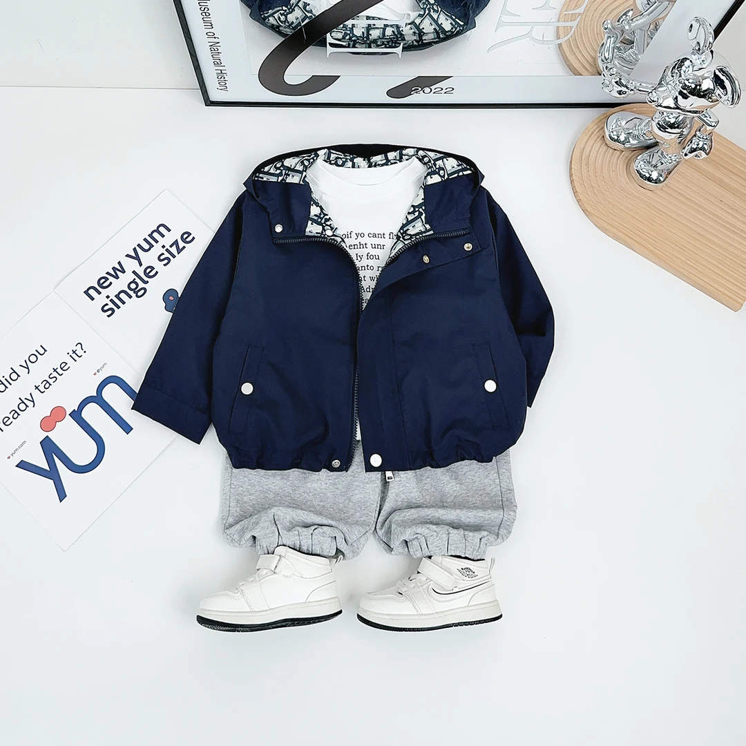 男童休闲外套春秋款儿童2025新款春装洋气 HZ25181 悠悠童话童装