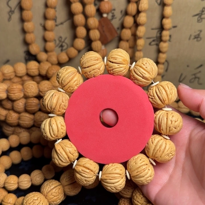 丑***怪桃核吊坠桃核手串