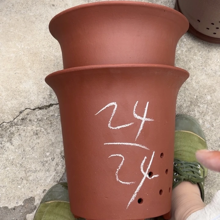 紫砂花盆紫砂的颜色