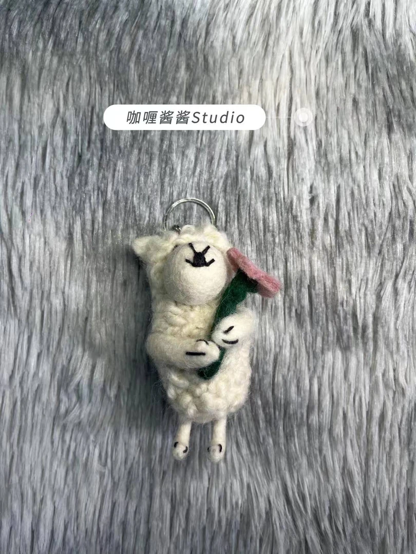 咖喱酱酱Studio 尼泊尔进口羊毛毡斜挎包