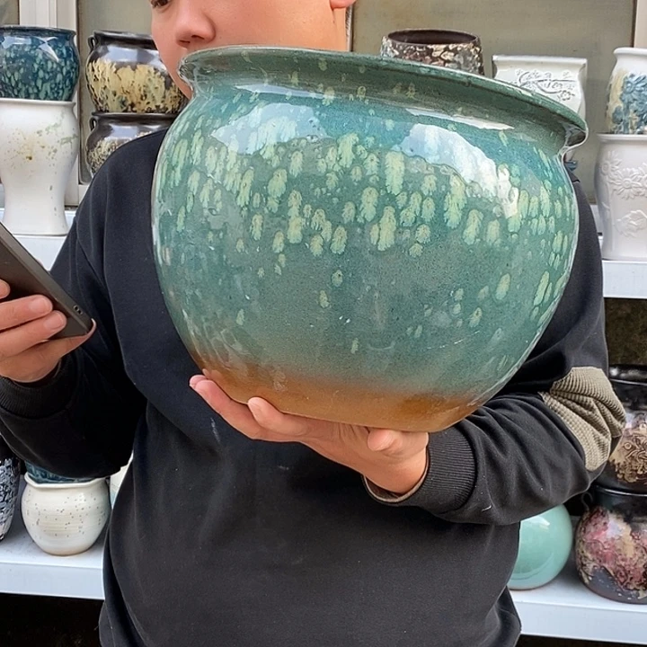 花盆紫砂口30高25福利