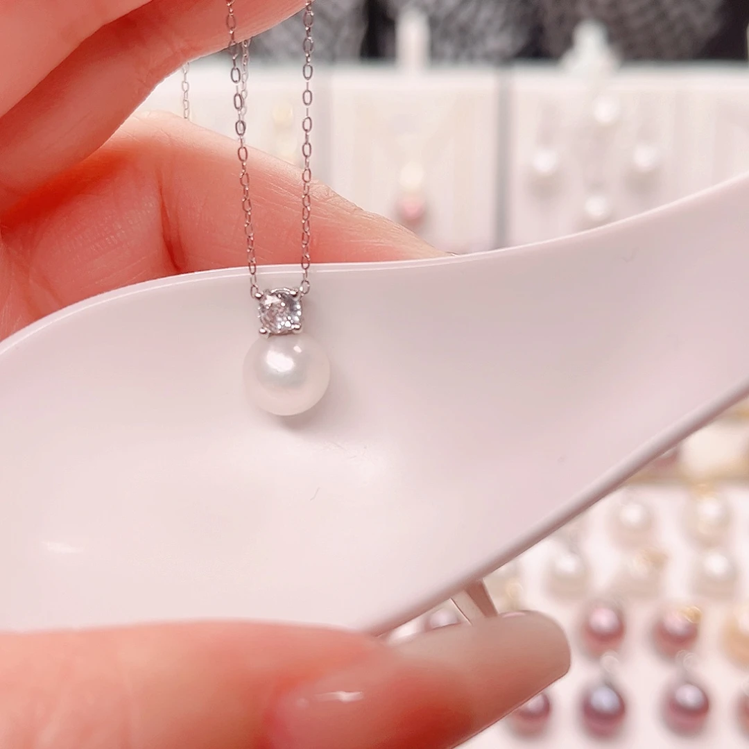 吊坠(赠链)合金淡水珍珠