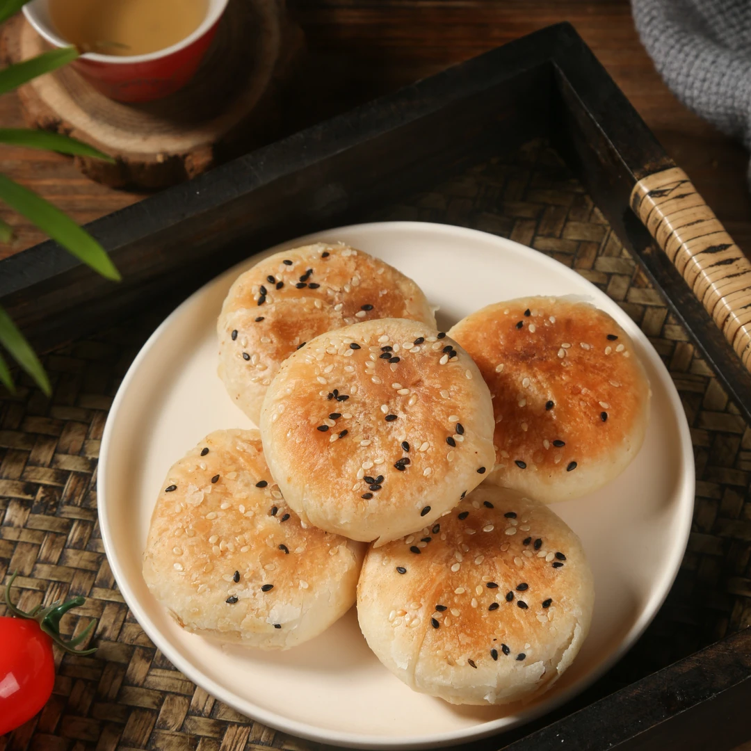 【严选好物】传统绿豆饼手工香酥咸甜糕点酥饼独立装中式点心