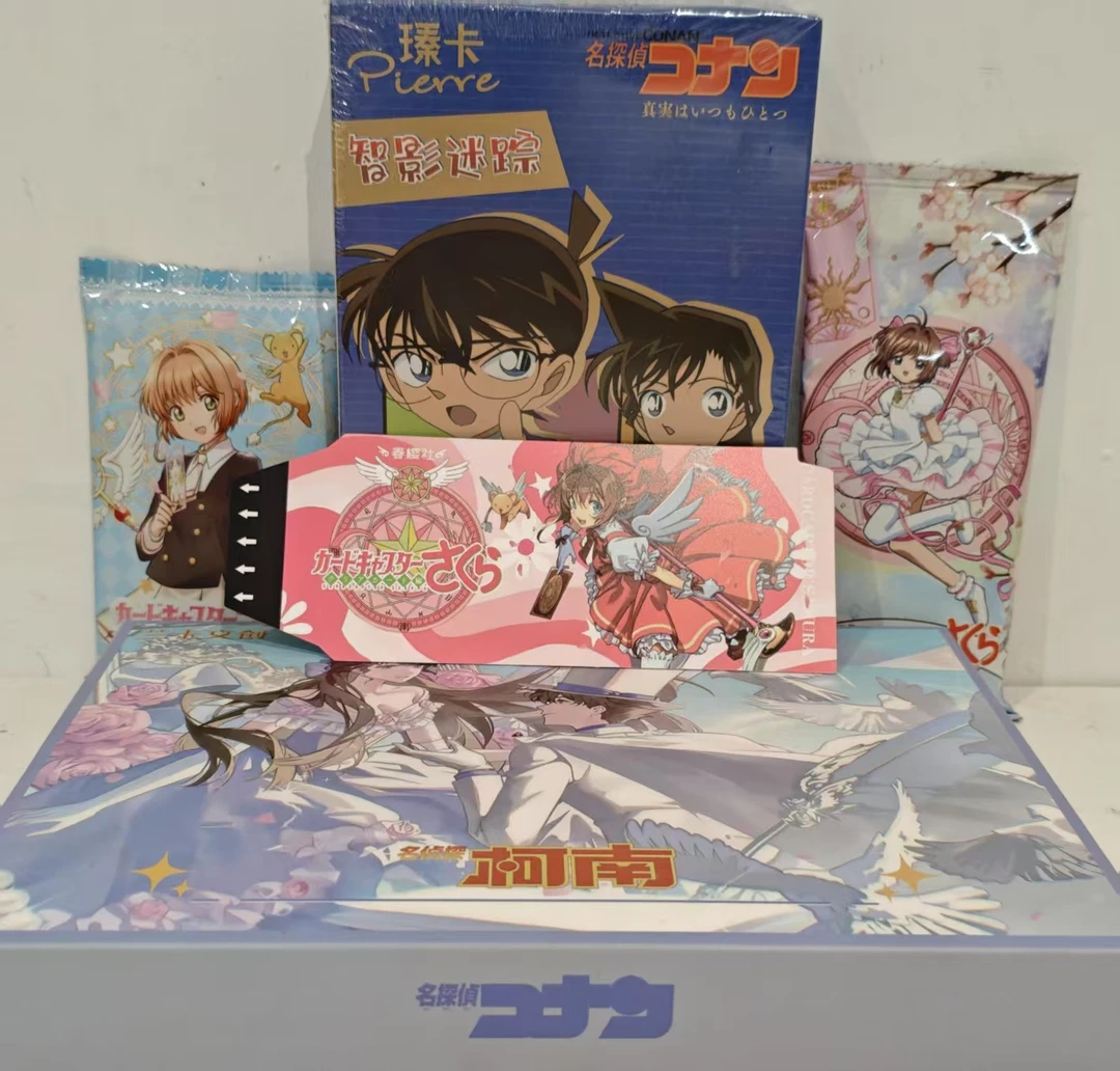 【红薯拆卡】混IP柯南色纸小樱撕撕乐转盘