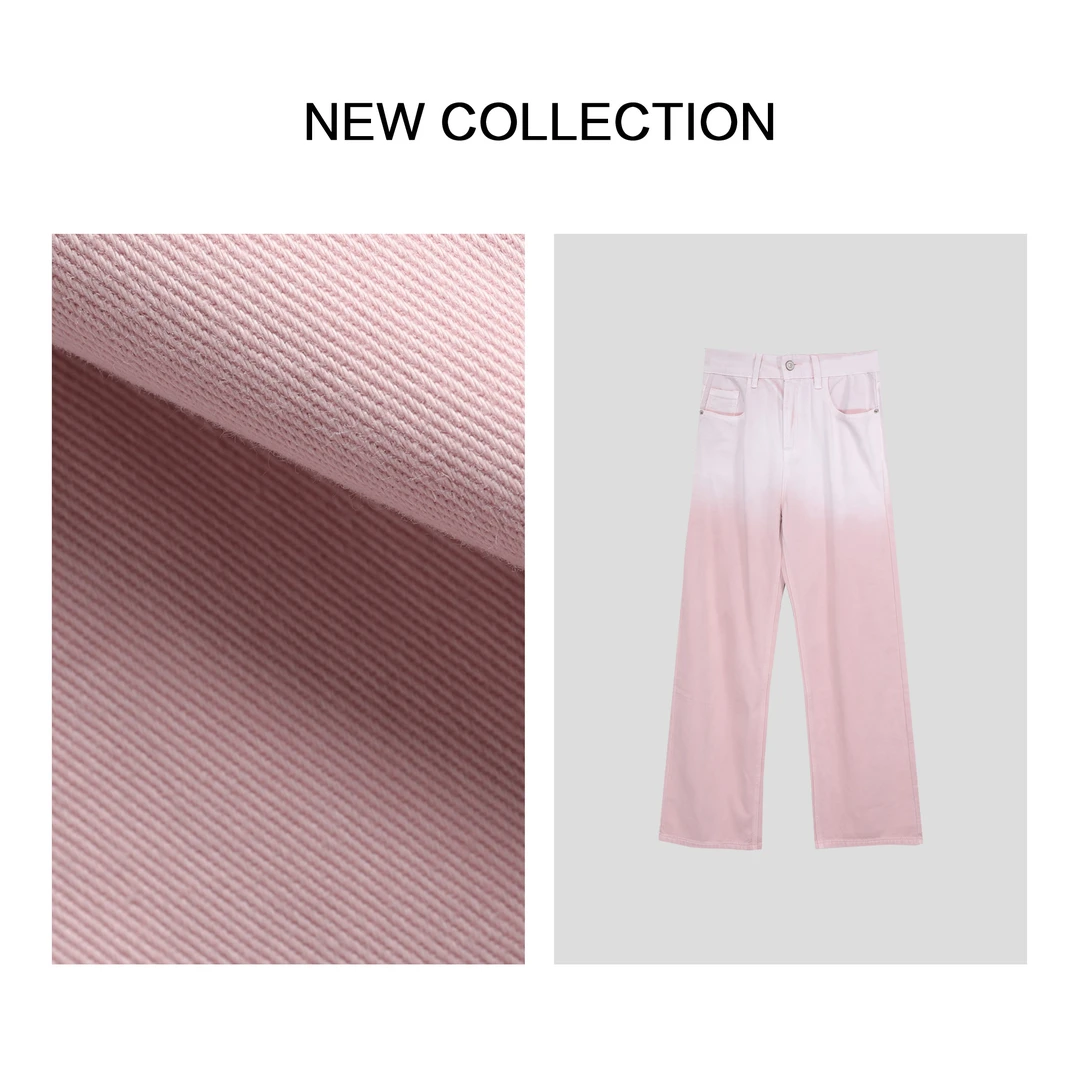 【小依专享】K1F36095B 渐变百搭直筒牛仔裤-6095