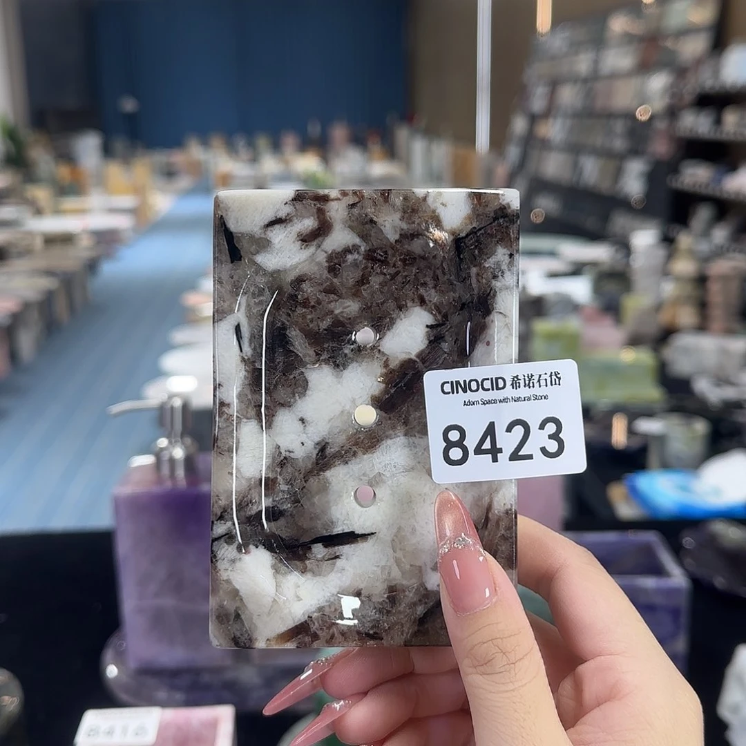 石材千山暮雪香皂盒福利8423