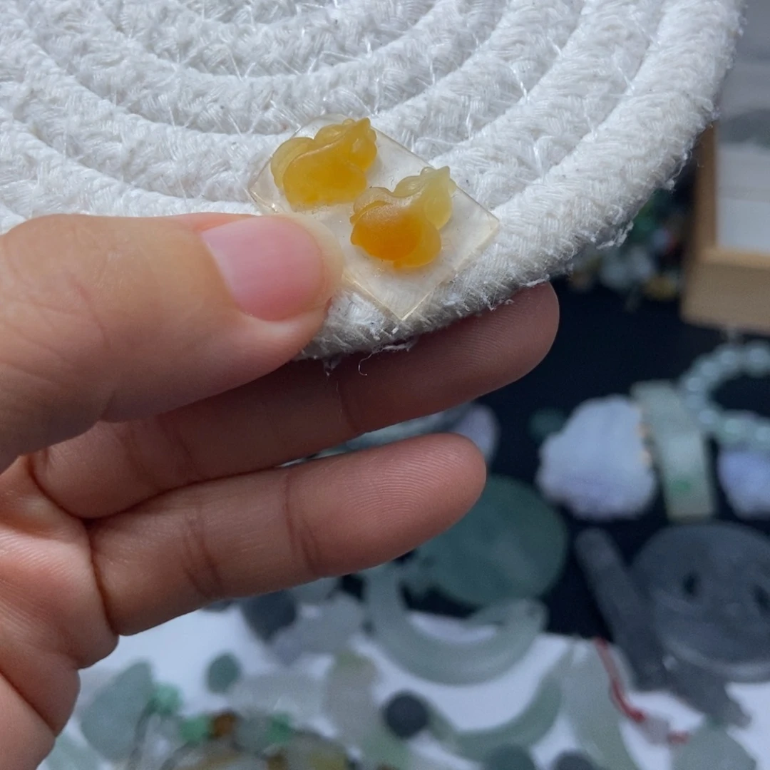 定制翡翠未镶嵌翡翠12.2*10.4*4.5
