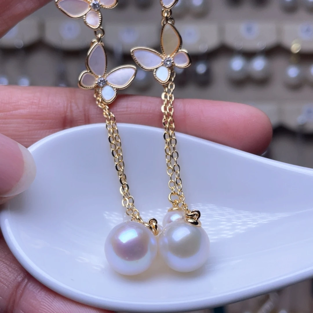 银S925镶嵌其他淡水珍珠