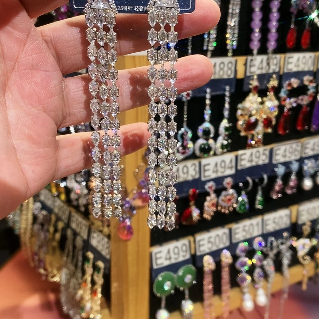 【闪购商品】纯铜925银锆石