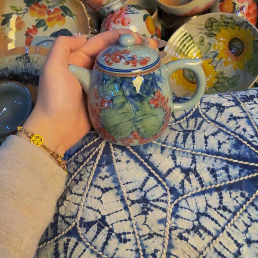 瓷片景德镇陶瓷手工手绘