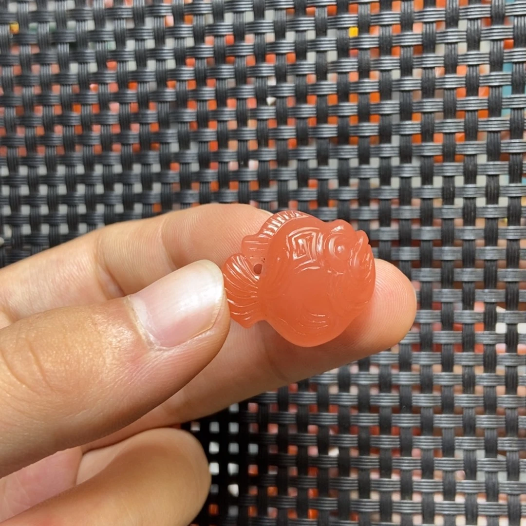 南红玛瑙未镶嵌吊坠(不含链)