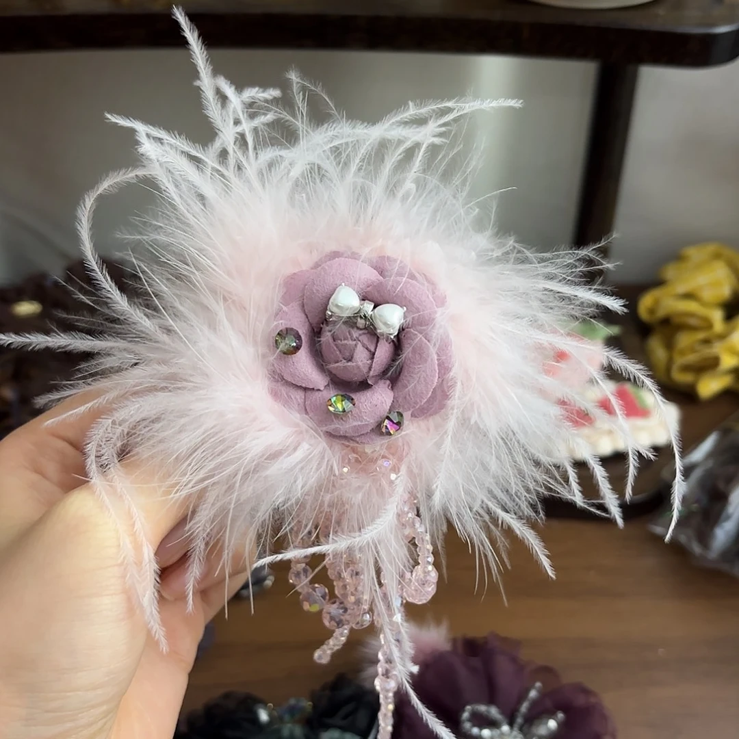 布艺铁合金胸针针