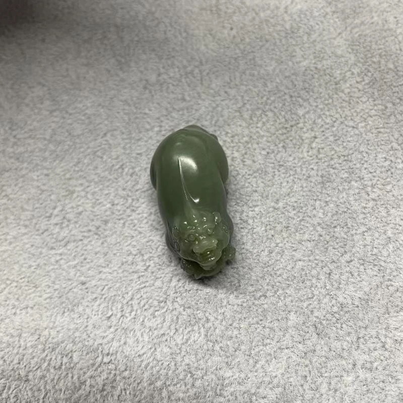 标本级D家收藏级和田玉手工貔貅洪福齐天富贵一生（发一件）