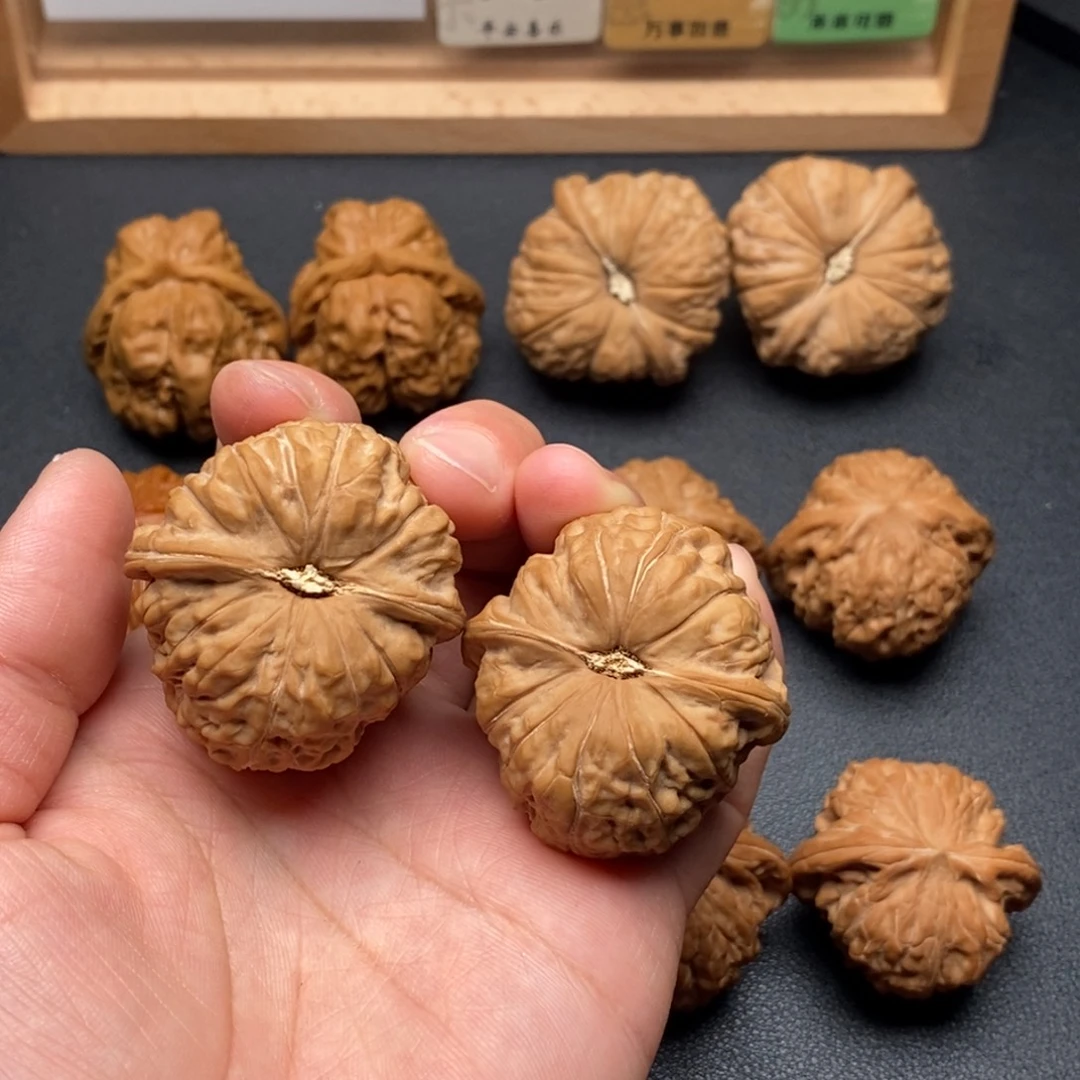 文玩核桃把件边41肚43南瓜敦