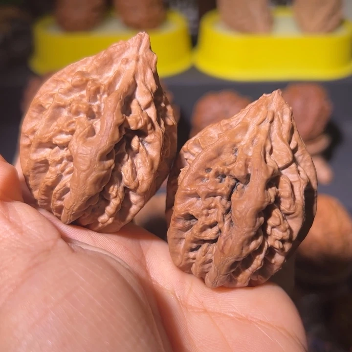 文玩核桃把件刘*胖核桃72