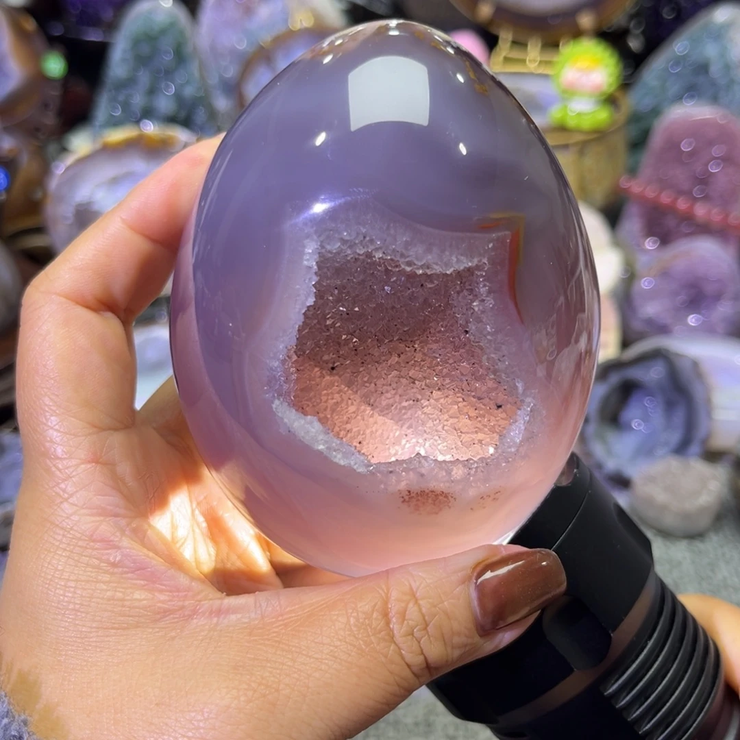 摆件紫晶未镶嵌水晶