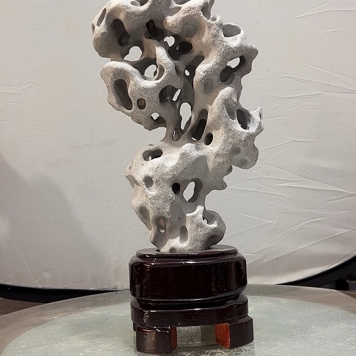 笑***坤石材太湖家居摆件