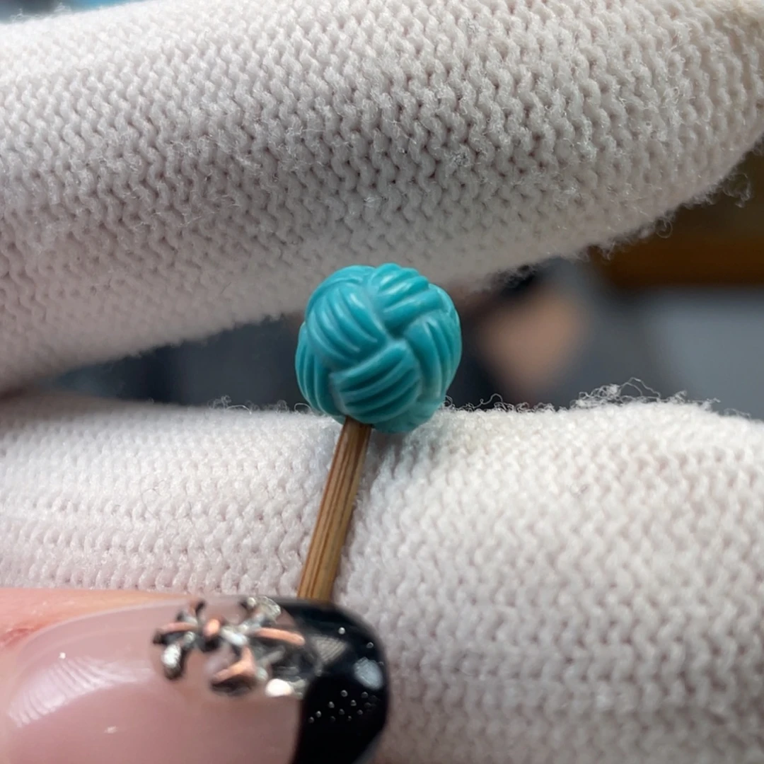 绿松石未镶嵌挂件