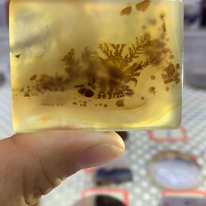 玛瑙/玉髓合金颈饰