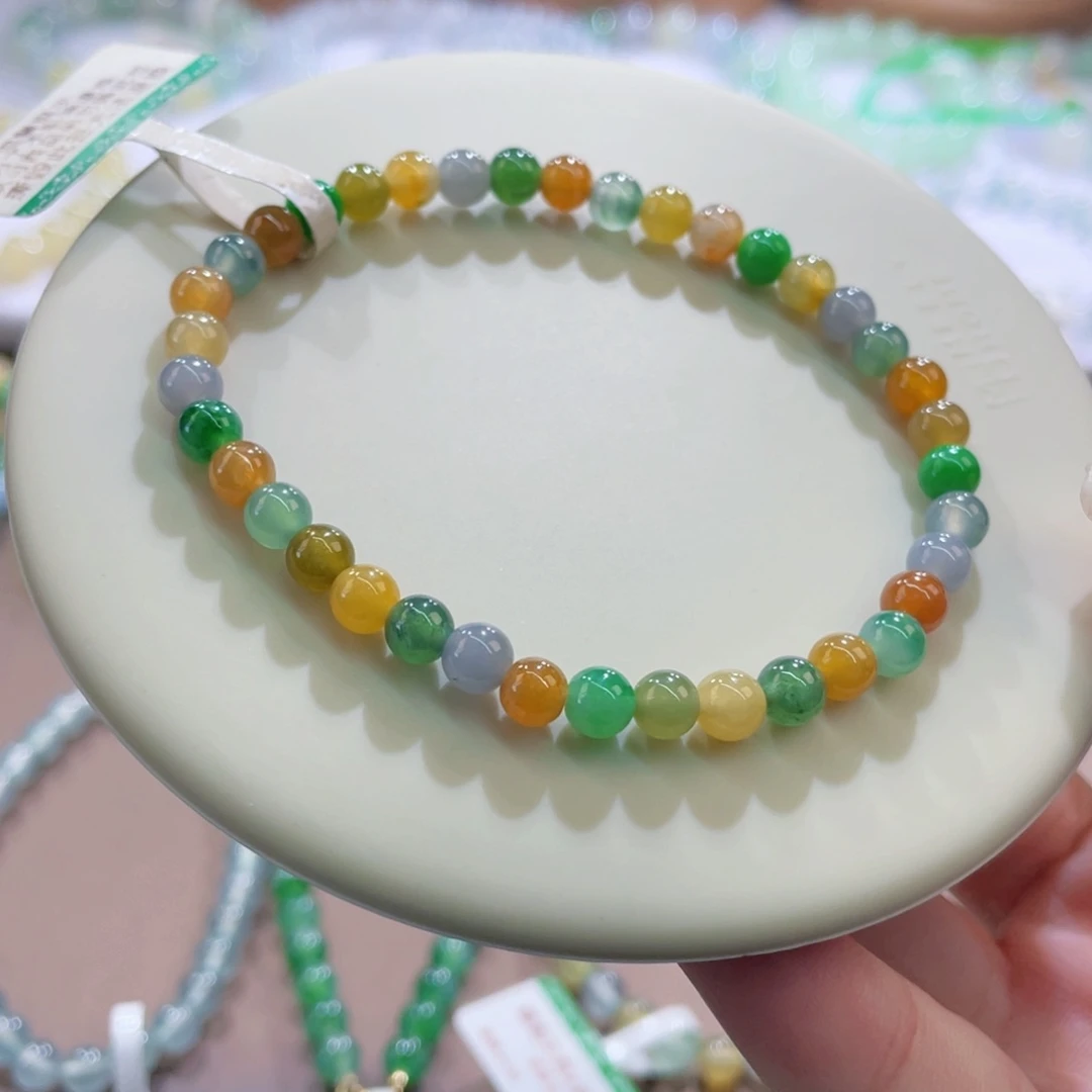 未镶嵌手链翡翠浓宝卡4.9