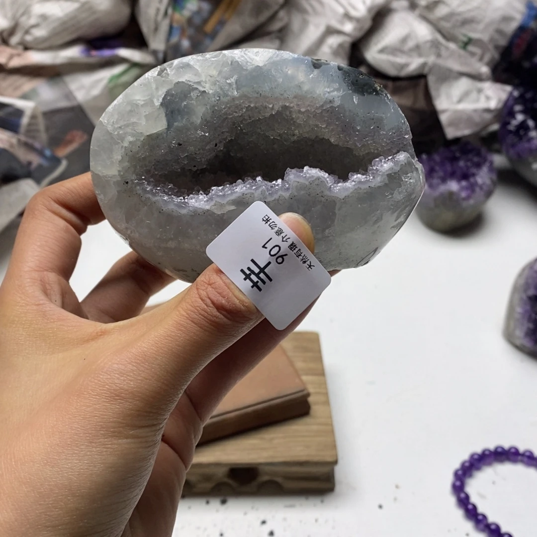 未镶嵌水晶珠宝半成品