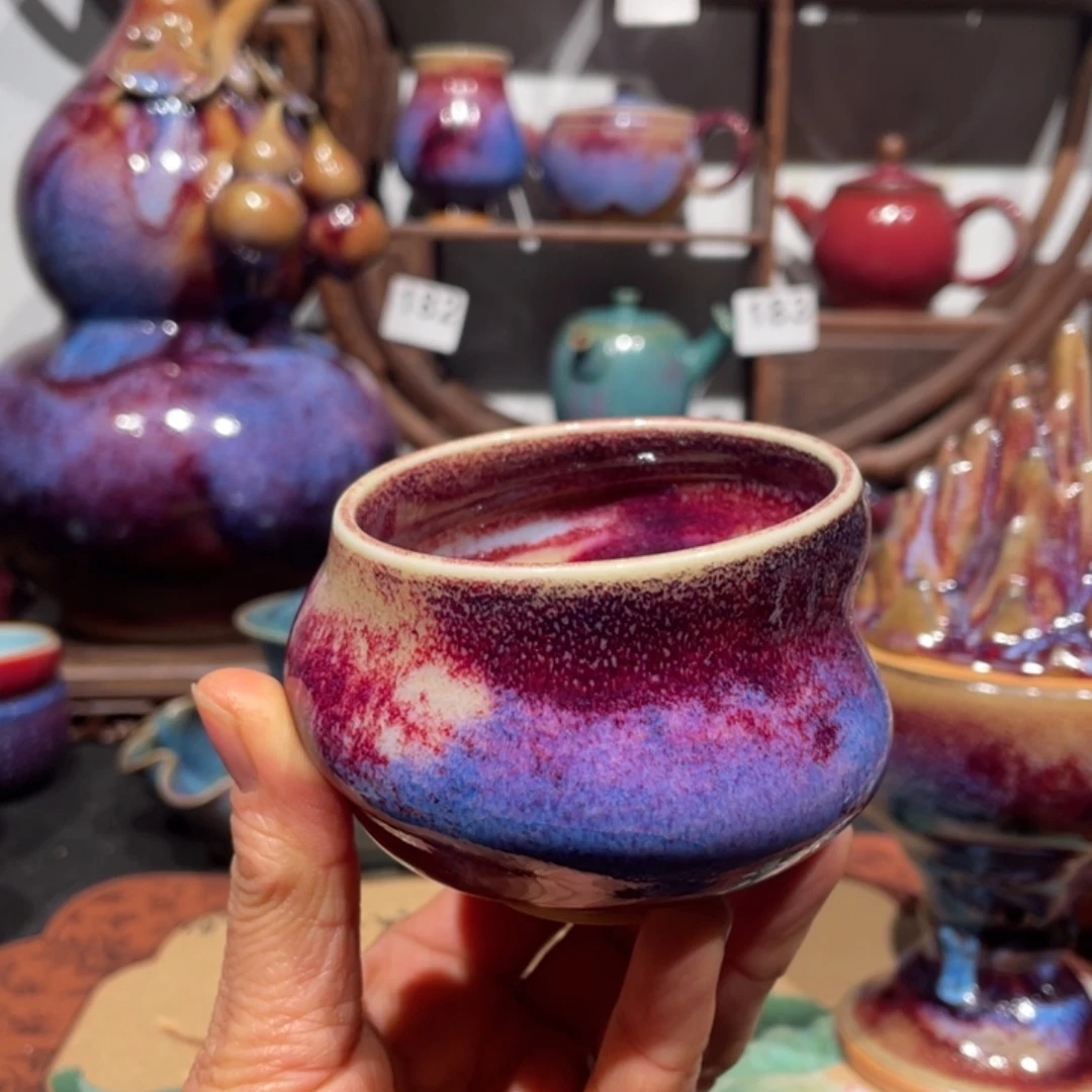 中国神后钧瓷茶器