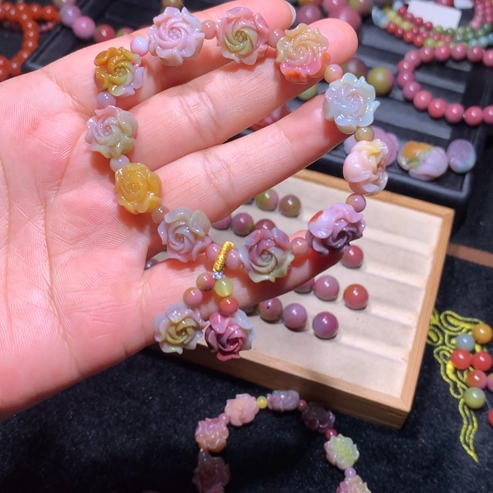 未镶嵌手串玛瑙/玉髓盐源玛瑙