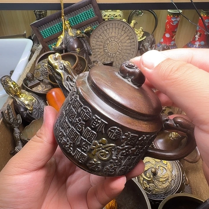 铜器办公室茶室摆件