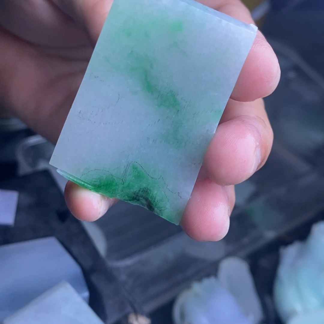 默***大定制翡翠未镶嵌包工