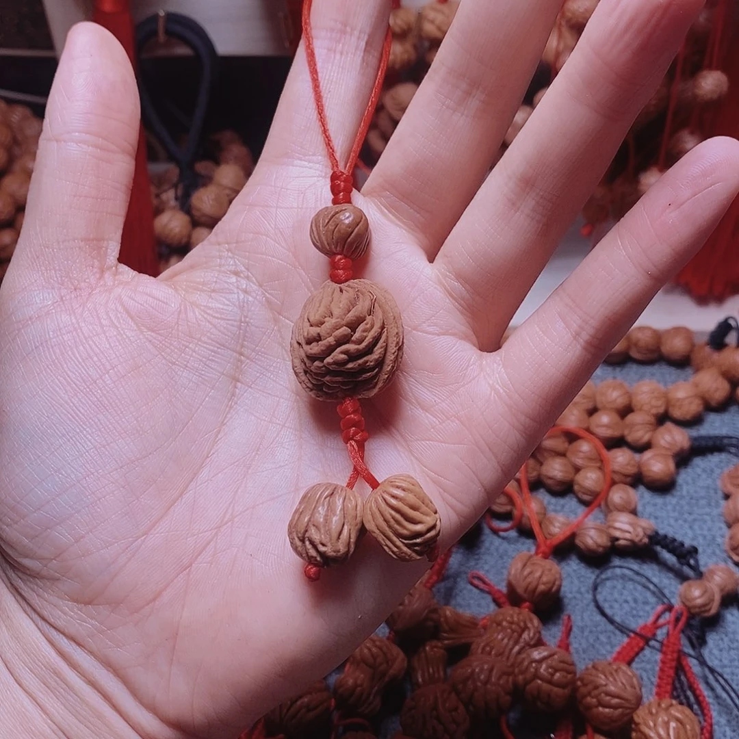 桃核吊坠桃枭挂件