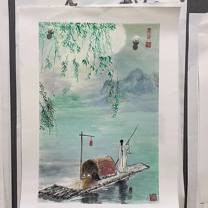 国画手写手绘作品124