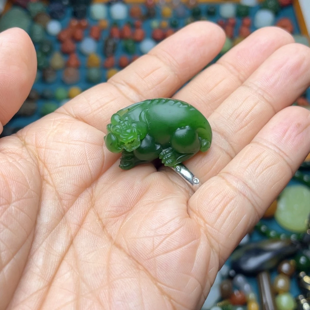 和田玉（碧玉）颈饰未镶嵌J****: