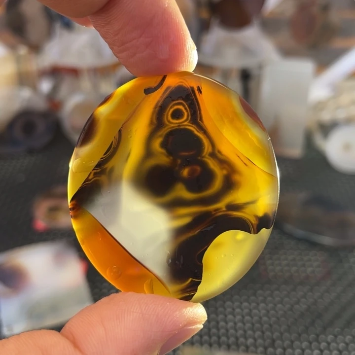 玛瑙/玉髓颈饰合金