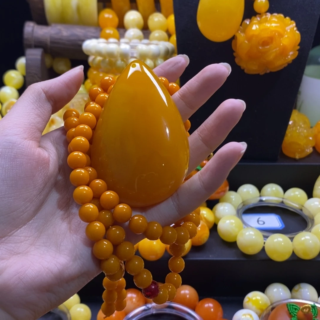 浅***忆非金属全品无暇念珠水滴