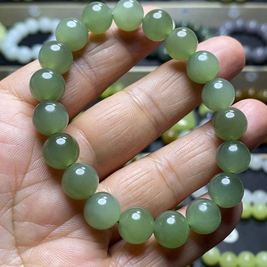 和田玉手串未镶嵌