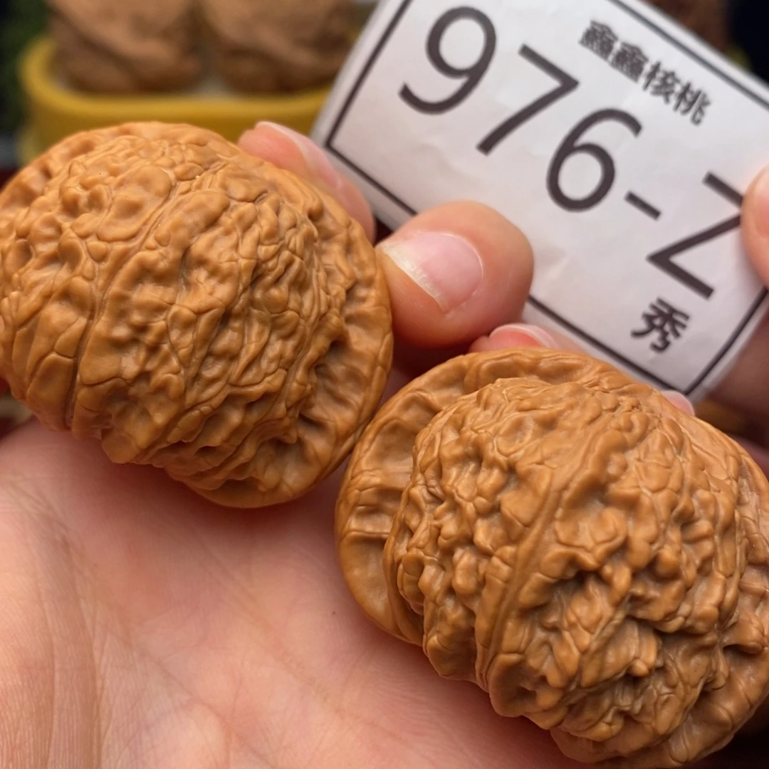 把件文玩核桃白狮子44……