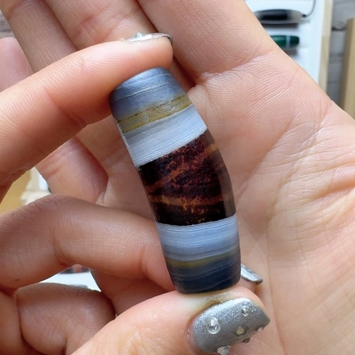 玛瑙/玉髓合金珠宝半成品季****》