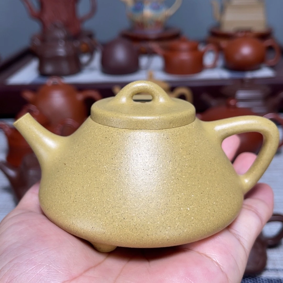 茶壶紫砂全手工制作150cc